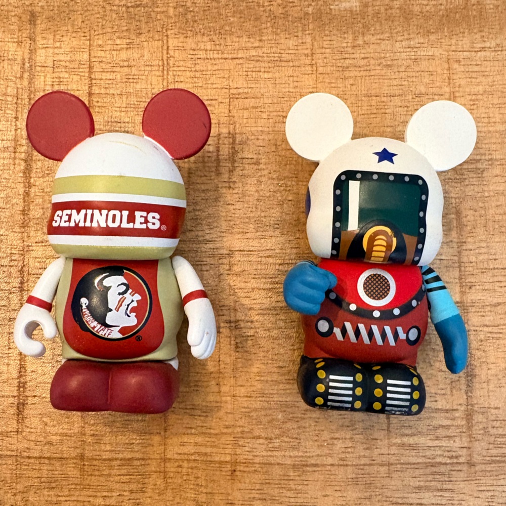 Disney Vinylmation Robot Florida Seminoles Figures